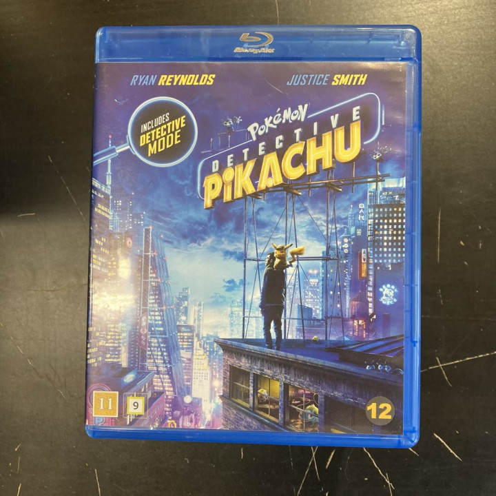 Pokemon - Detective Pikachu Blu-ray (M-/M-) -seikkailu-